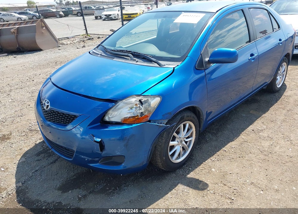 2010 TOYOTA YARIS VIN: JTDBT4K33A1378565