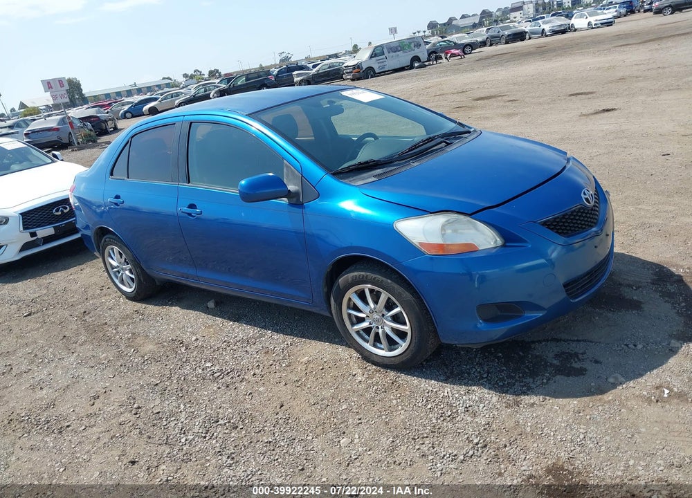 2010 TOYOTA YARIS VIN: JTDBT4K33A1378565