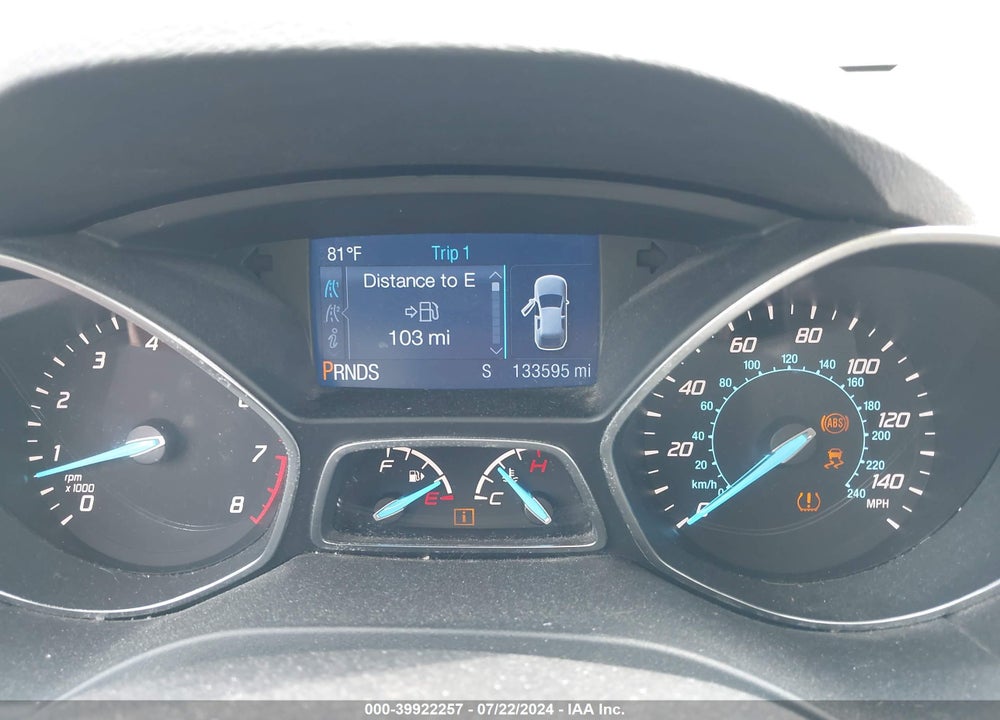 2015 FORD ESCAPE SE VIN: 1FMCU0G7XFUA76990
