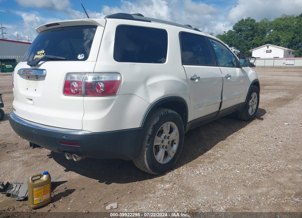 2012 GMC ACADIA SLE VIN: 1GKKRPED0CJ209731