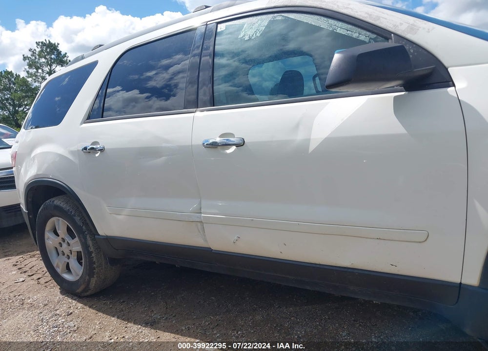2012 GMC ACADIA SLE VIN: 1GKKRPED0CJ209731