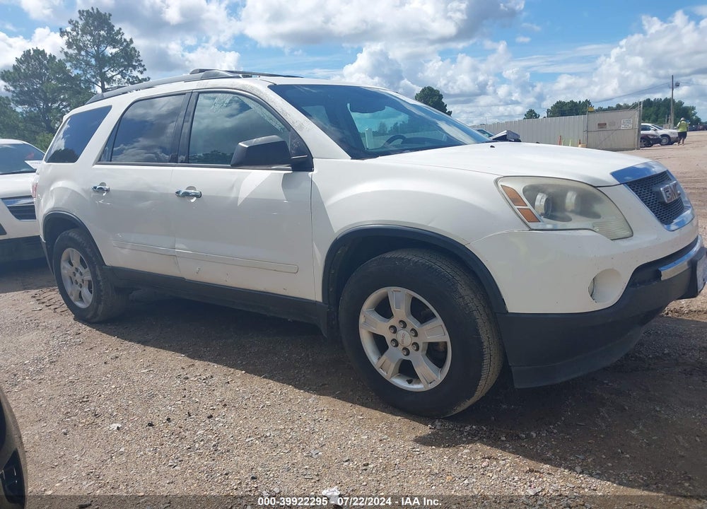 2012 GMC ACADIA SLE VIN: 1GKKRPED0CJ209731