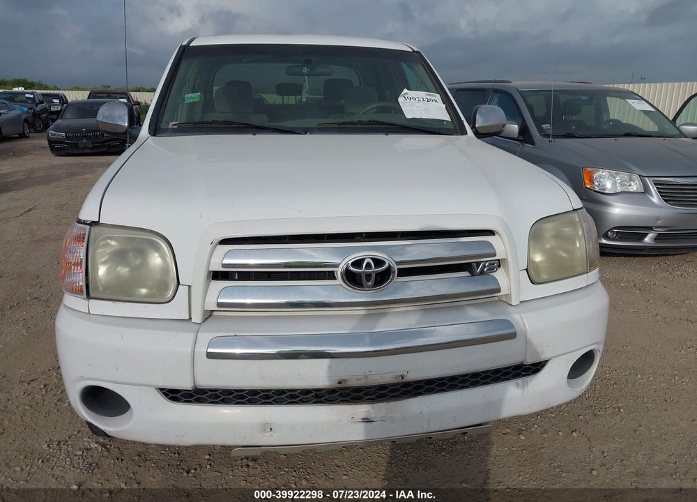 2006 TOYOTA TUNDRA SR5 V8 VIN: 5TBET34106S526807