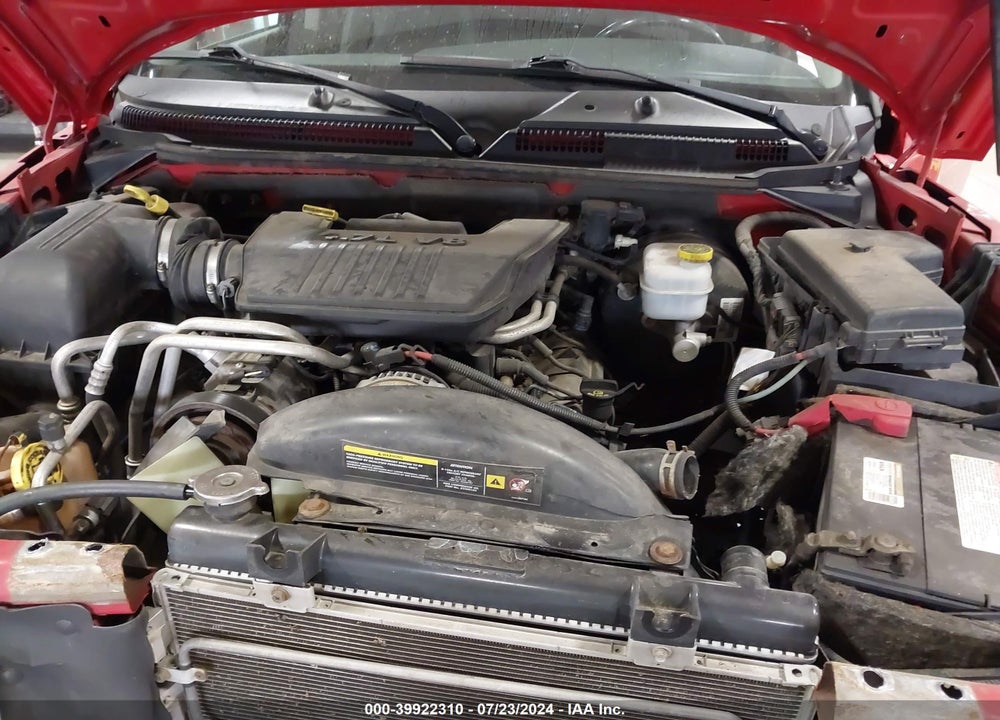 2008 DODGE DAKOTA LARAMIE VIN: 1D7HW58N38S596130