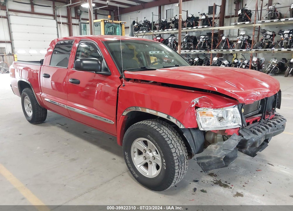 2008 DODGE DAKOTA LARAMIE VIN: 1D7HW58N38S596130