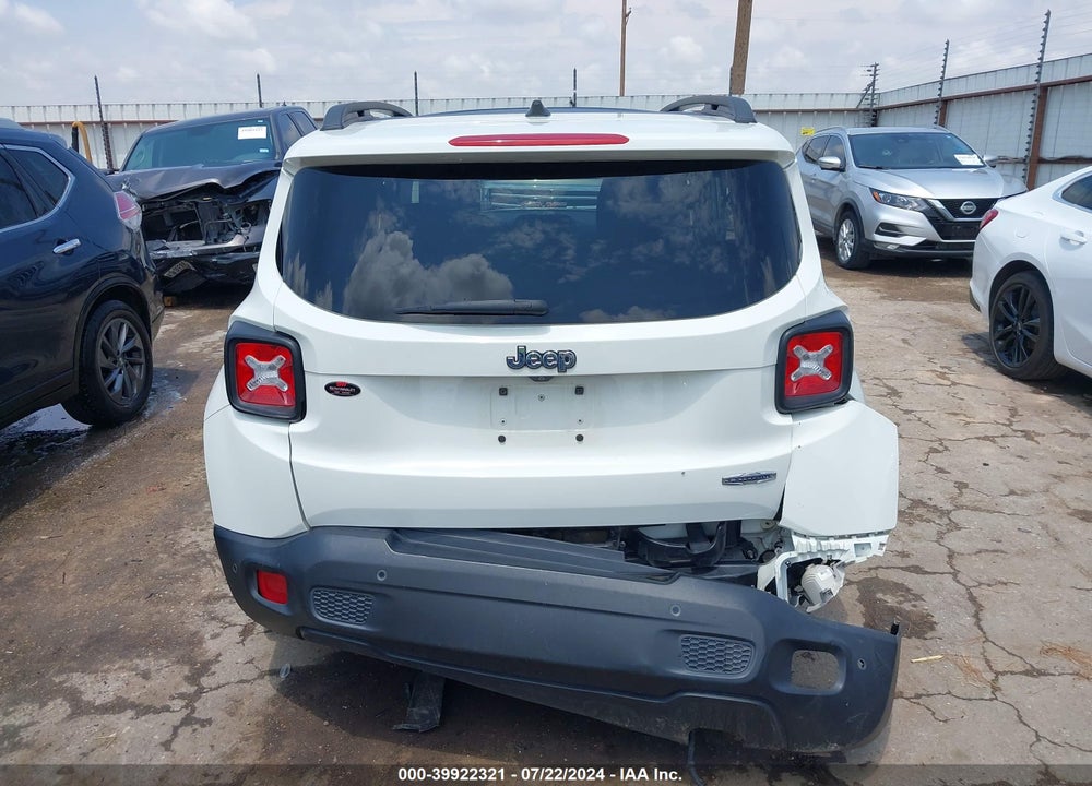 2016 JEEP RENEGADE LATITUDE VIN: ZACCJABT8GPD16032