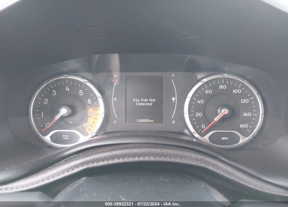 2016 JEEP RENEGADE LATITUDE VIN: ZACCJABT8GPD16032