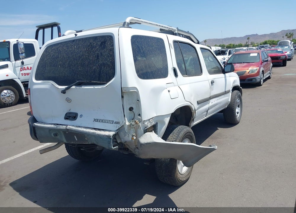 2001 NISSAN XTERRA SE VIN: 5N1ED28T01C513068