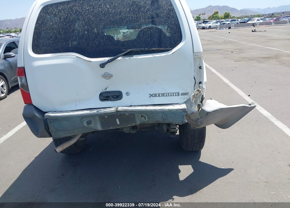 2001 NISSAN XTERRA SE VIN: 5N1ED28T01C513068