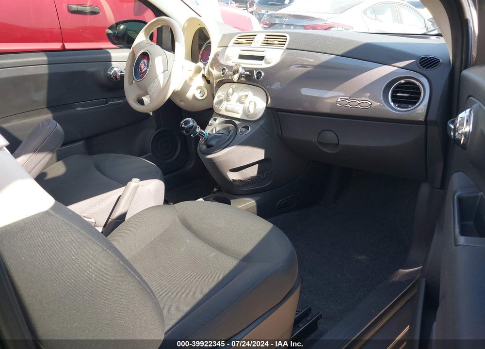 2013 FIAT 500 POP VIN: 3C3CFFAR3DT741929