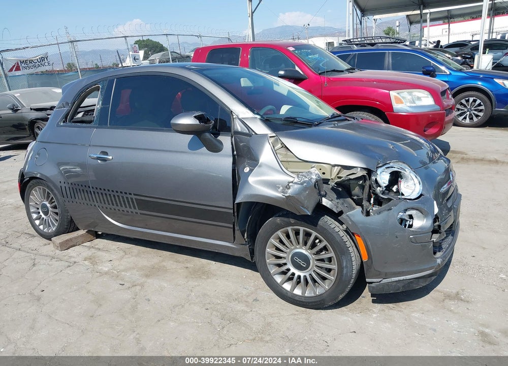 2013 FIAT 500 POP VIN: 3C3CFFAR3DT741929