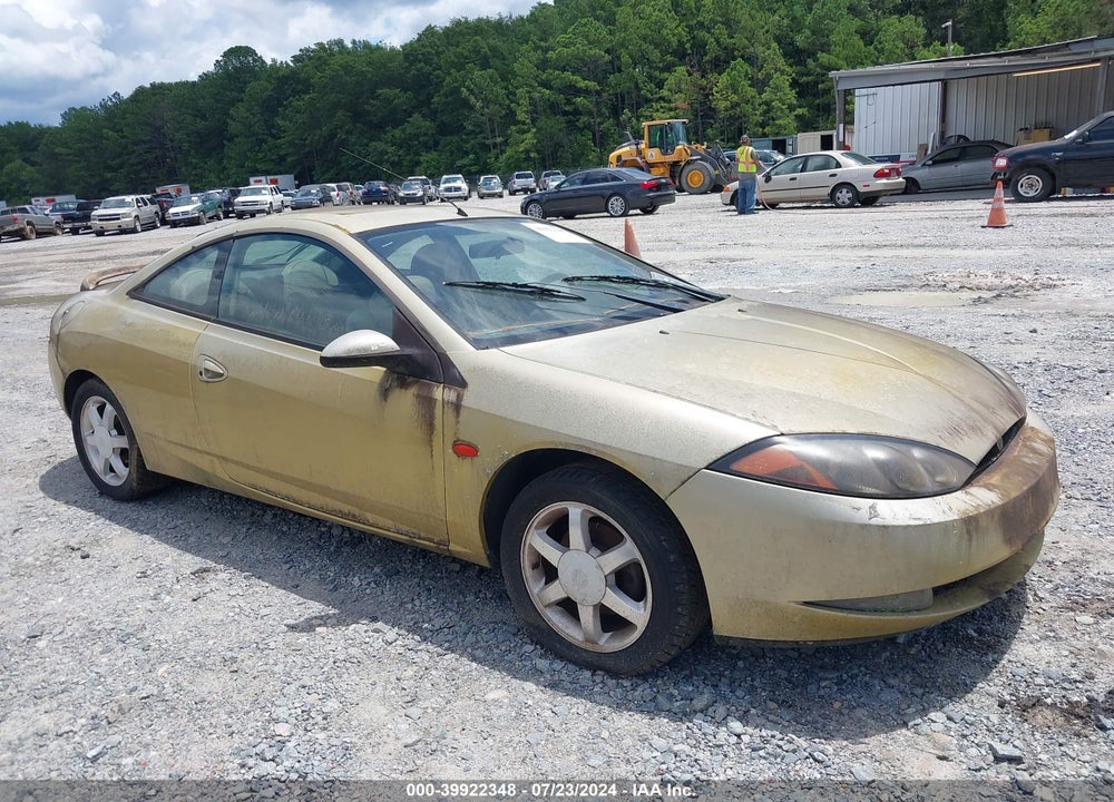 2000 MERCURY COUGAR V6 VIN: 1ZWFT61L2Y5601902