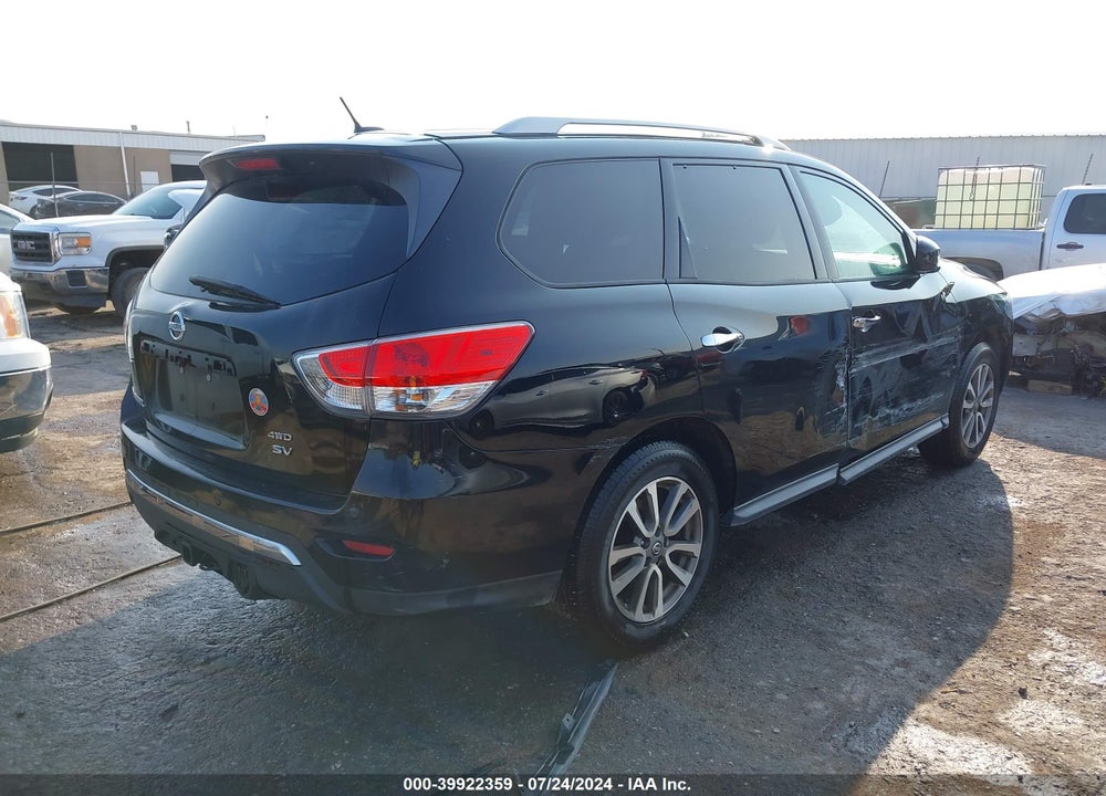 2013 NISSAN PATHFINDER SV VIN: 5N1AR2MMXDC649503