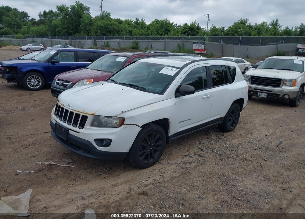 2012 JEEP COMPASS LATITUDE VIN: 1C4NJDEB6CD676230