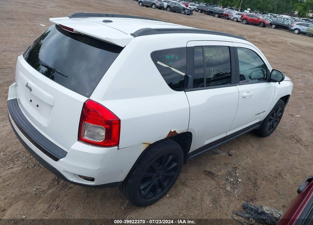 2012 JEEP COMPASS LATITUDE VIN: 1C4NJDEB6CD676230