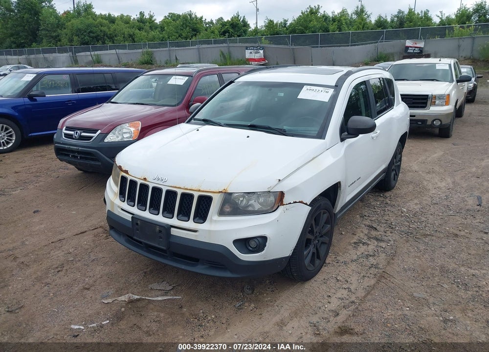 2012 JEEP COMPASS LATITUDE VIN: 1C4NJDEB6CD676230