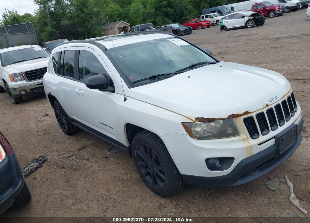2012 JEEP COMPASS LATITUDE VIN: 1C4NJDEB6CD676230