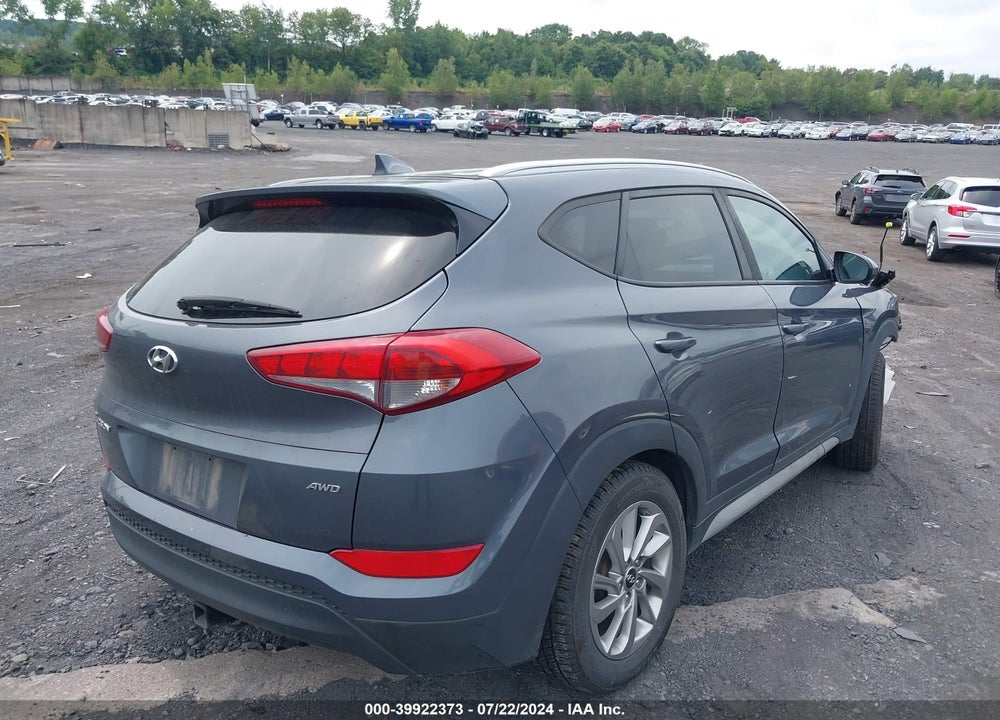 2018 HYUNDAI TUCSON SEL VIN: KM8J3CA47JU734414