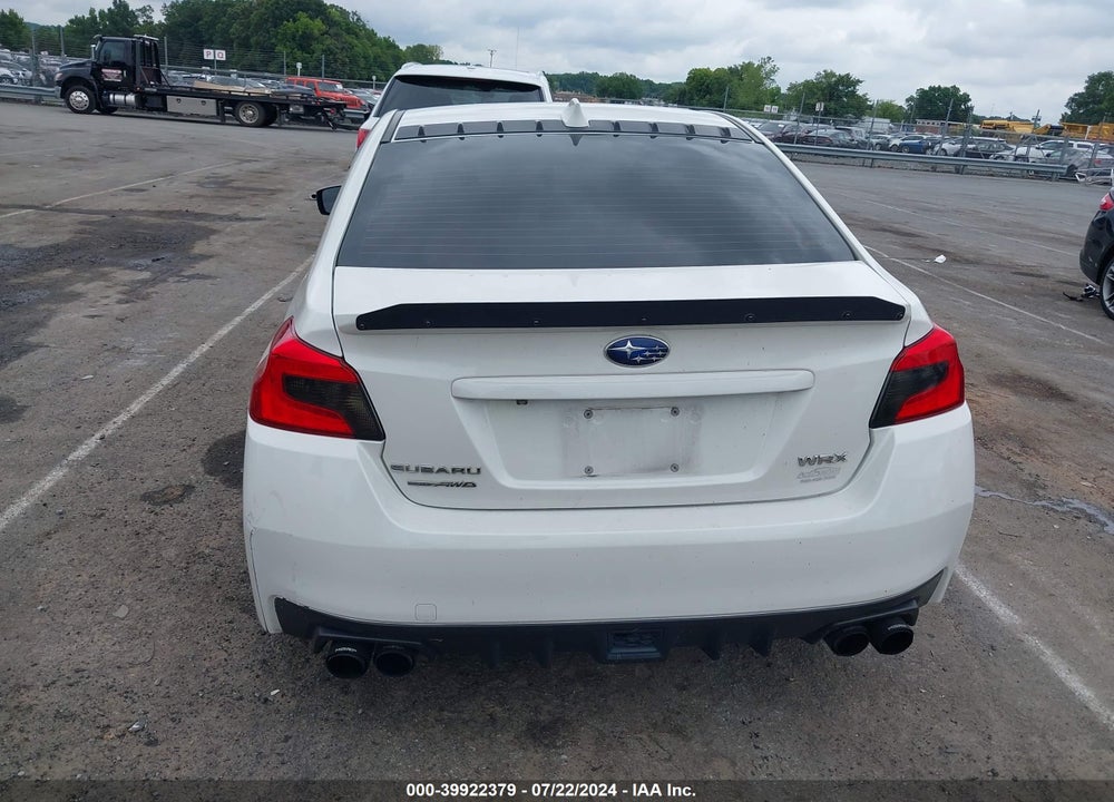2016 SUBARU WRX PREMIUM VIN: JF1VA1E60G9829216