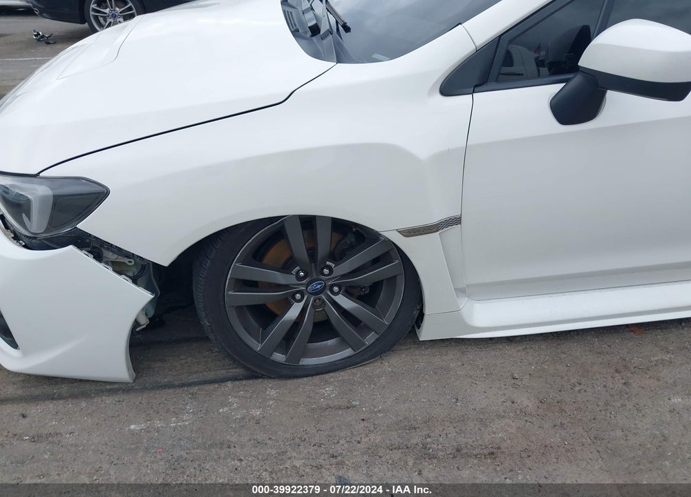 2016 SUBARU WRX PREMIUM VIN: JF1VA1E60G9829216