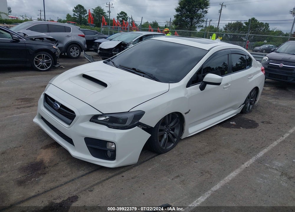 2016 SUBARU WRX PREMIUM VIN: JF1VA1E60G9829216