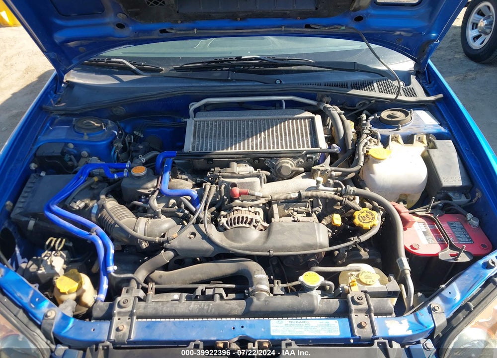 2004 SUBARU IMPREZA WRX VIN: JF1GG29644G812675
