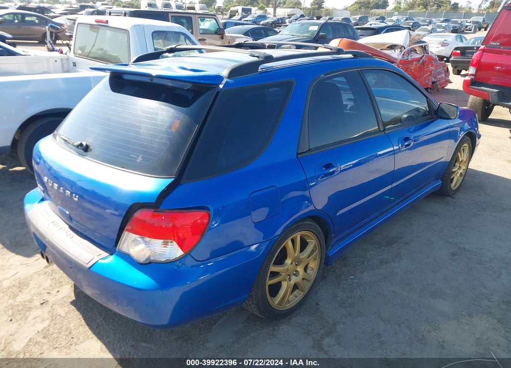 2004 SUBARU IMPREZA WRX VIN: JF1GG29644G812675