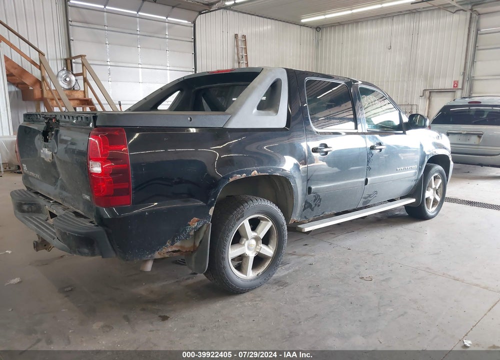 2007 CHEVROLET AVALANCHE 1500 LT VIN: 3GNFK12377G141503