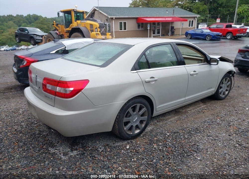 2006 LINCOLN ZEPHYR VIN: 3LNHM26106R602484