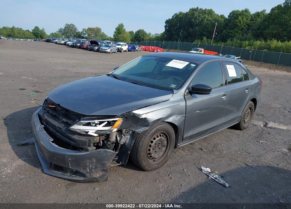 2014 VOLKSWAGEN JETTA 2.0L S VIN: 3VW2K7AJ7EM322042