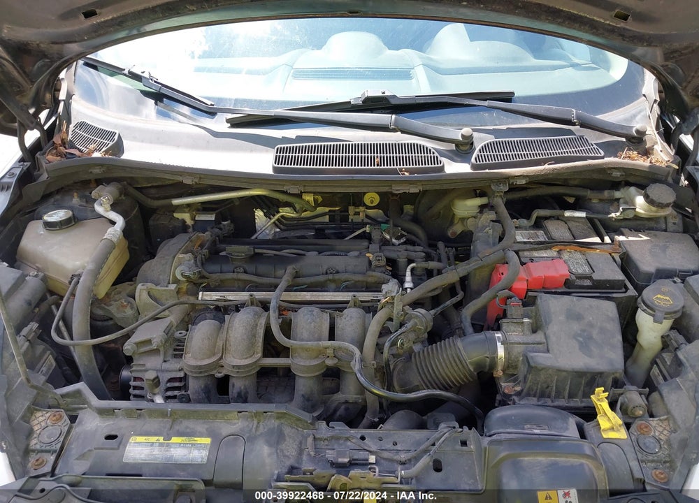 2011 FORD FIESTA S VIN: 3FADP4AJ9BM228127