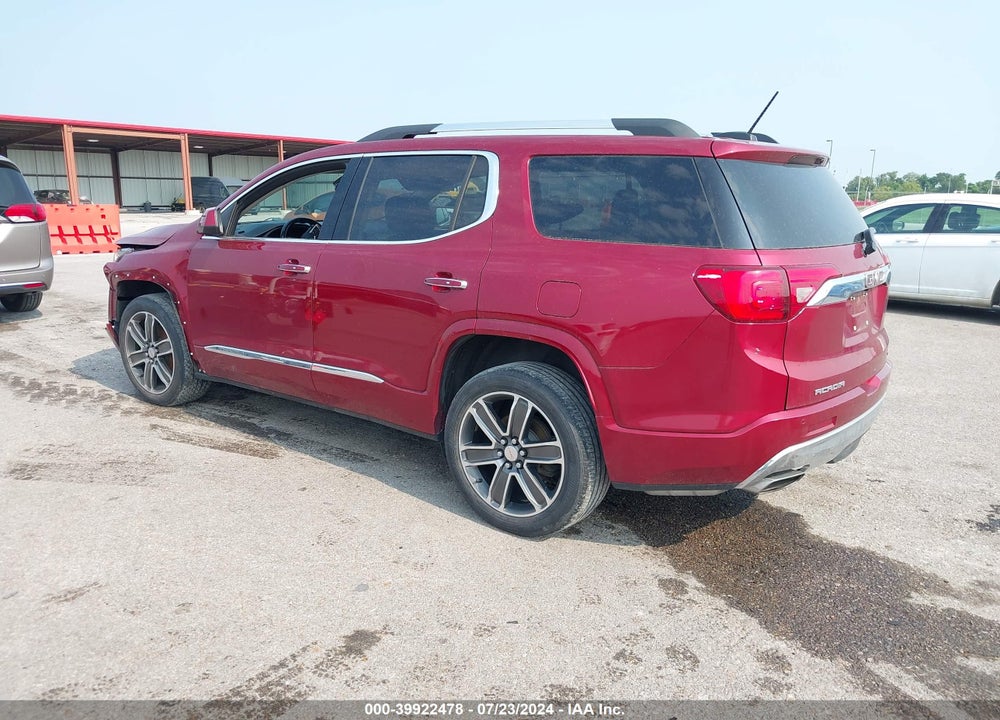 2019 GMC ACADIA DENALI VIN: 1GKKNXLS5KZ135011