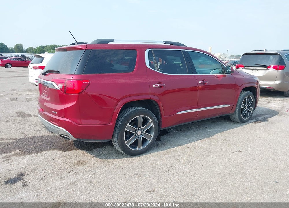 2019 GMC ACADIA DENALI VIN: 1GKKNXLS5KZ135011