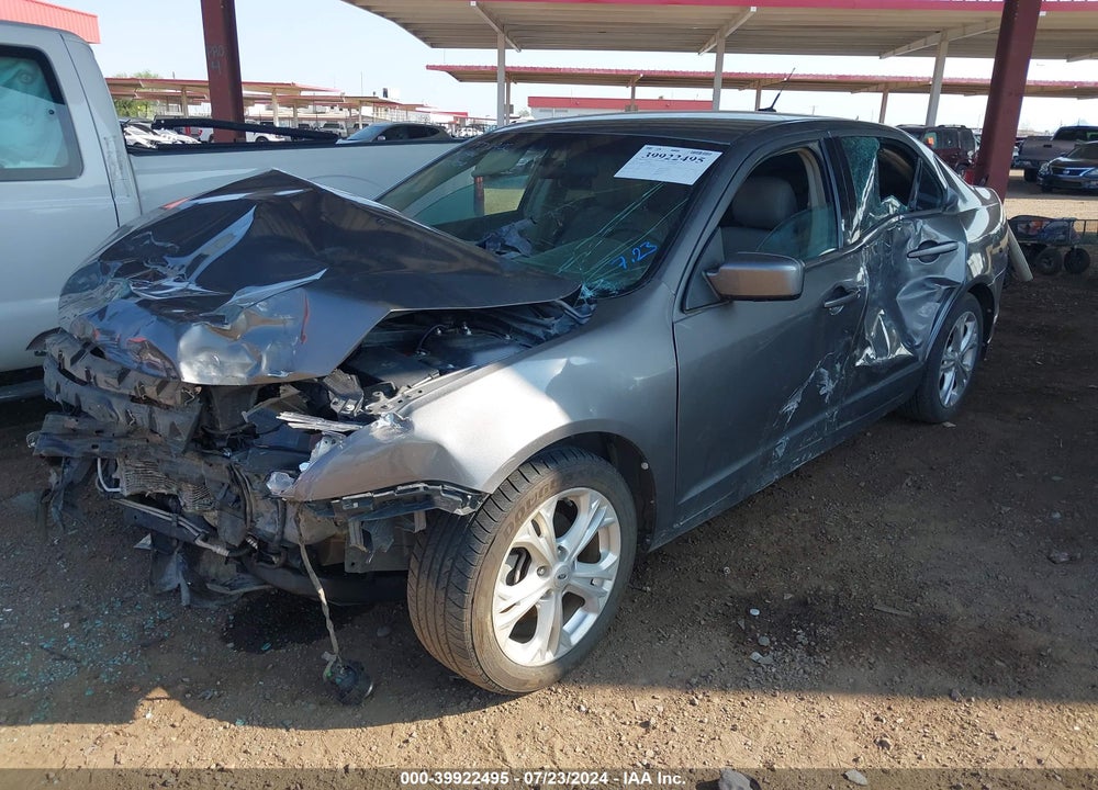 2012 FORD FUSION SE VIN: 3FAHP0HG4CR367932