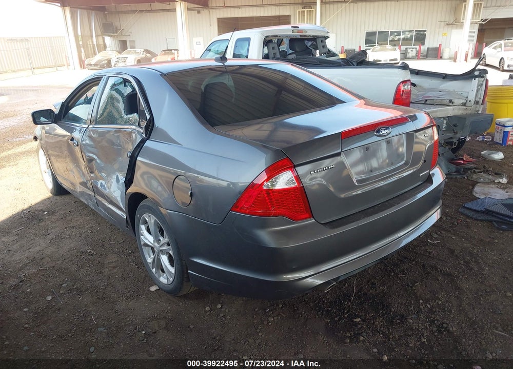 2012 FORD FUSION SE VIN: 3FAHP0HG4CR367932