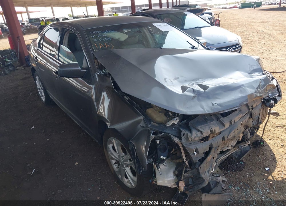 2012 FORD FUSION SE VIN: 3FAHP0HG4CR367932