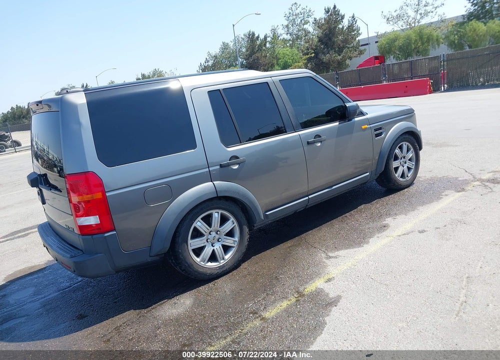 2008 LAND ROVER LR3 V8 SE VIN: SALAE25408A463168