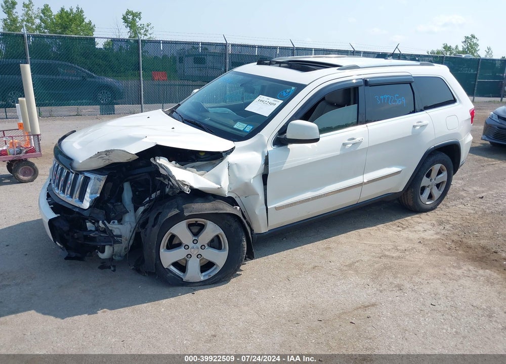 2012 JEEP GRAND CHEROKEE LAREDO VIN: 1C4RJFAT0CC263401