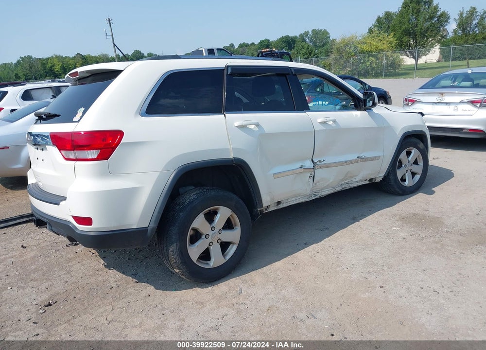2012 JEEP GRAND CHEROKEE LAREDO VIN: 1C4RJFAT0CC263401