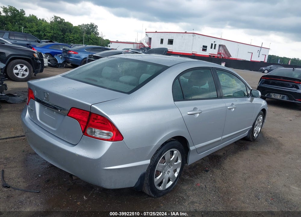 2009 HONDA CIVIC LX VIN: 2HGFA16509H542337