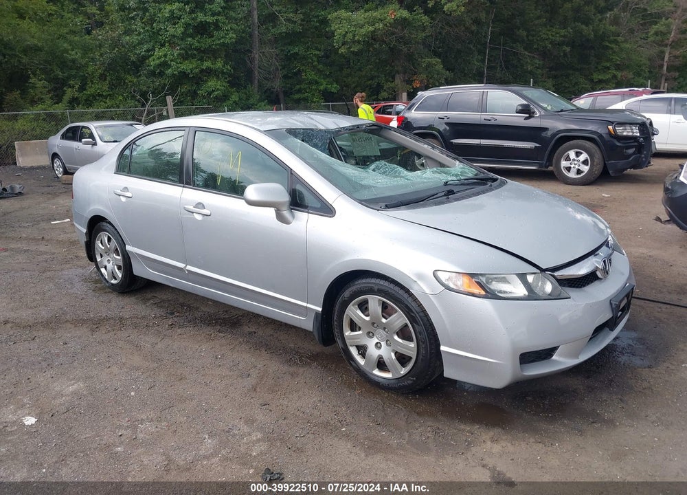 2009 HONDA CIVIC LX VIN: 2HGFA16509H542337