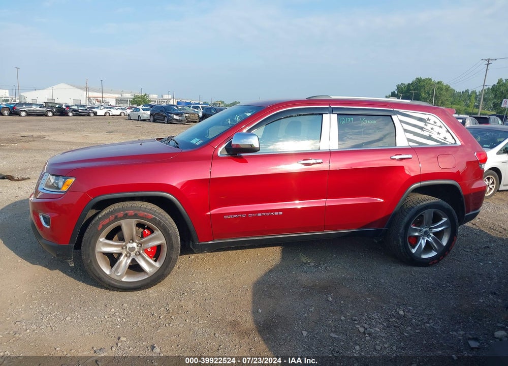 2015 JEEP GRAND CHEROKEE LAREDO VIN: 1C4RJFAG1FC821988