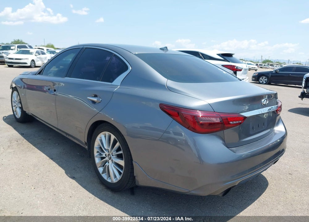 2019 INFINITI Q50 3.0T LUXE VIN: JN1EV7AP4KM518087
