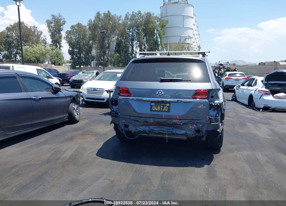 2019 VOLKSWAGEN ATLAS 3.6L V6 SE W/TECHNOLOGY VIN: 1V2UR2CA6KC554263