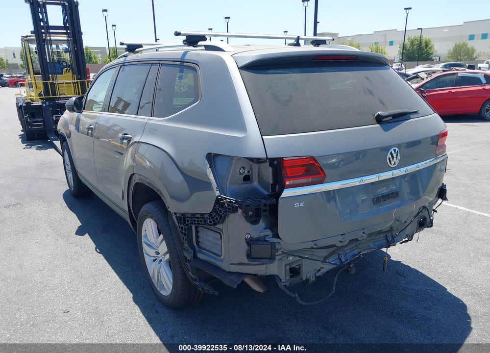 2019 VOLKSWAGEN ATLAS 3.6L V6 SE W/TECHNOLOGY VIN: 1V2UR2CA6KC554263