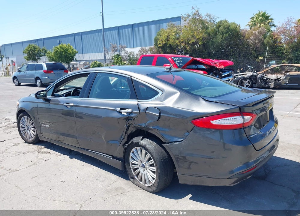 2016 FORD FUSION HYBRID SE VIN: 3FA6P0LU7GR106630
