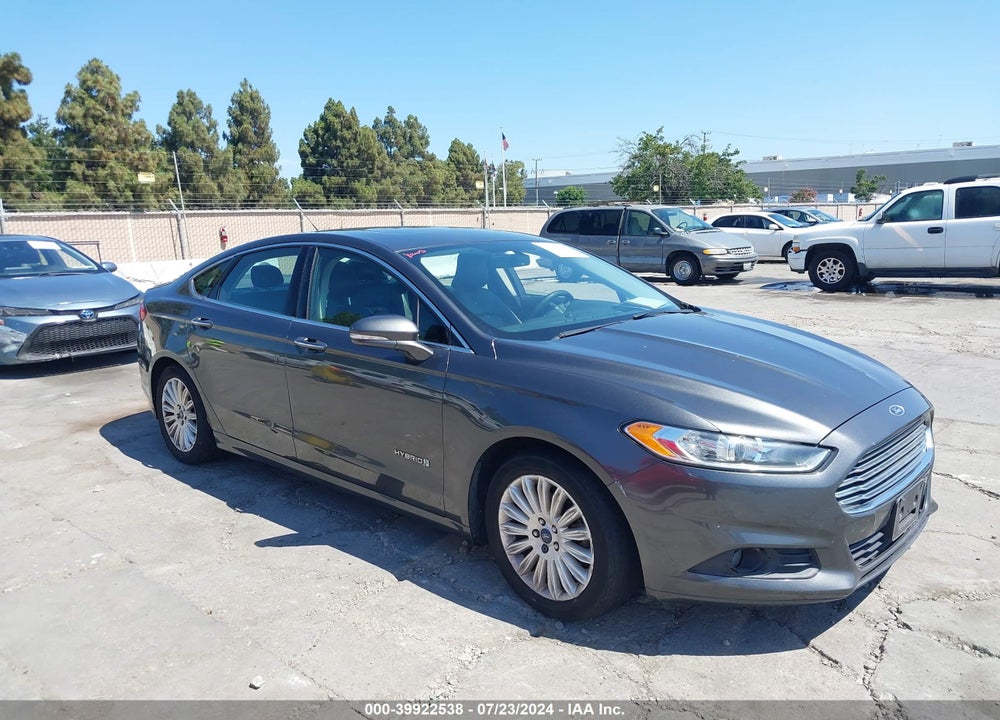 2016 FORD FUSION HYBRID SE VIN: 3FA6P0LU7GR106630