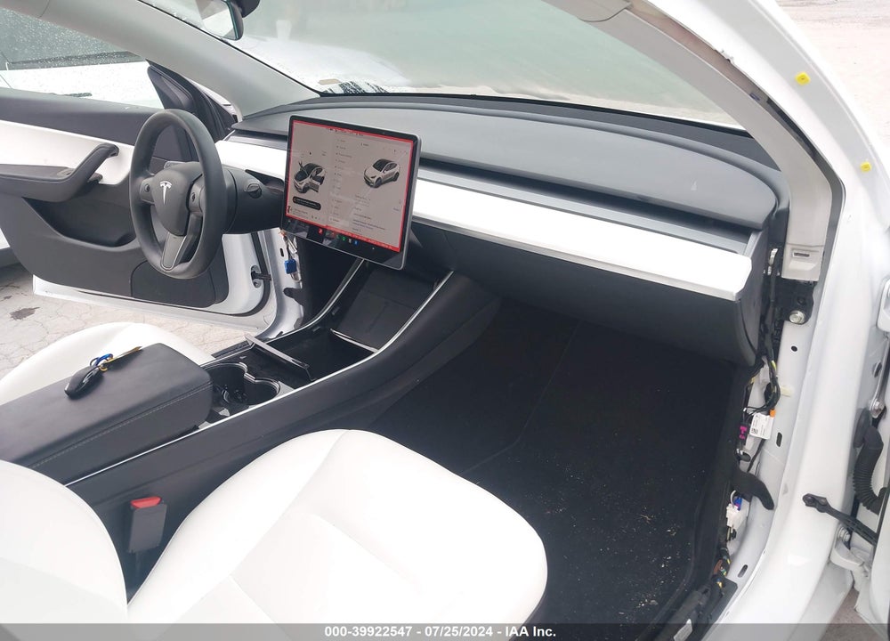 2021 TESLA MODEL Y LONG RANGE DUAL MOTOR ALL-WHEEL DRIVE VIN: 5YJYGDEE0MF119703