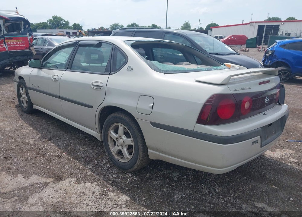 2003 CHEVROLET IMPALA LS VIN: 2G1WH55K239221273