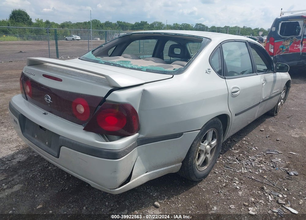 2003 CHEVROLET IMPALA LS VIN: 2G1WH55K239221273
